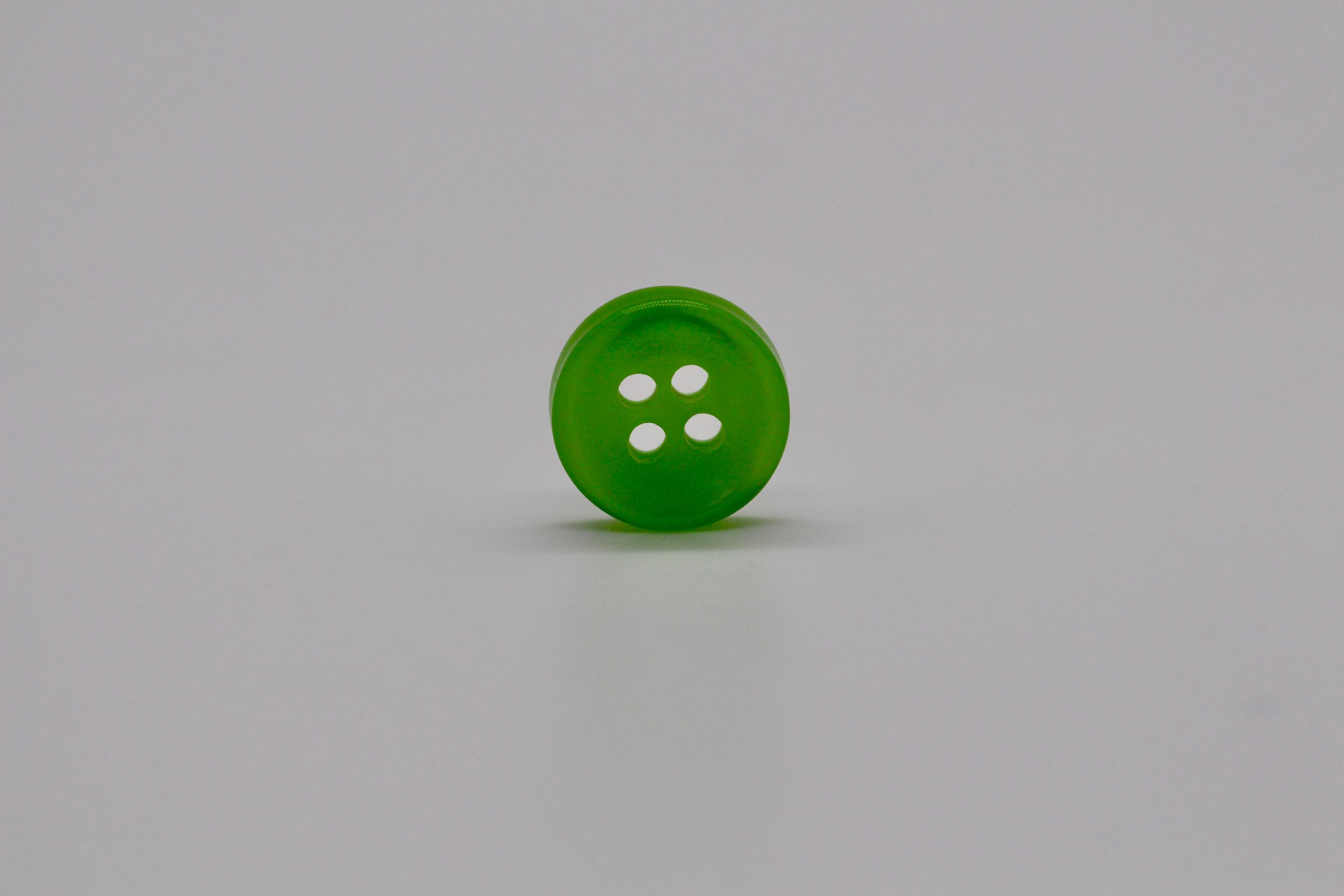 Green Dress Shirt Button - 4 Hole