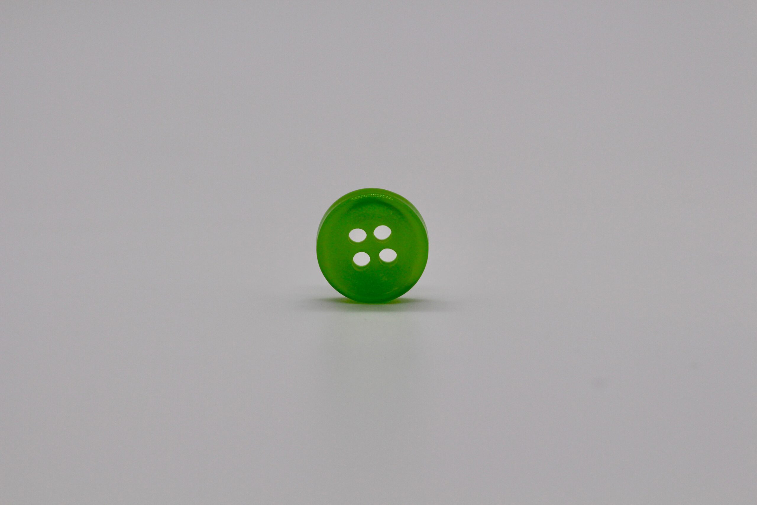 Green Dress Shirt Button - 4 Hole